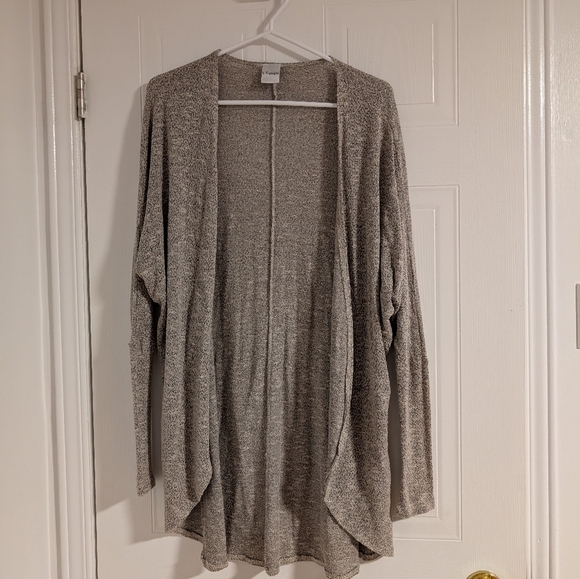 Cocoon beige cardigan - Picture 1 of 5